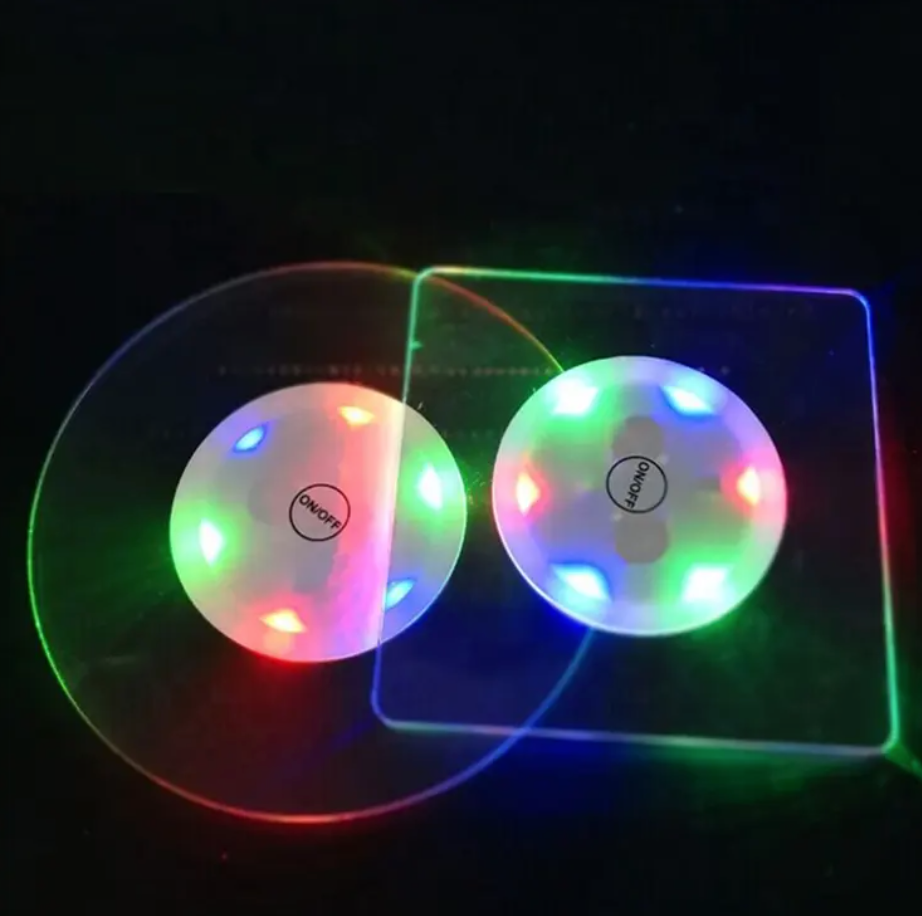 GLOWR Led Onderzetters